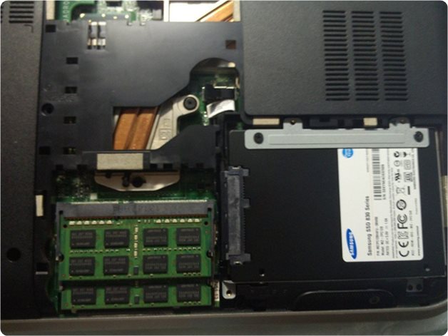 戴尔灵越Inspiron 14TR光驱位换硬盘和加装SSD教程